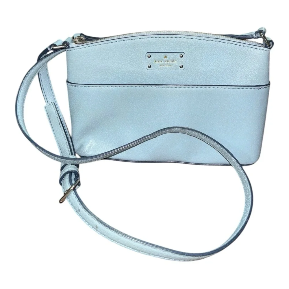 Kate Spade New York Grove Street BlueDawn‎ Millie Crossbody Bag Purse Leather